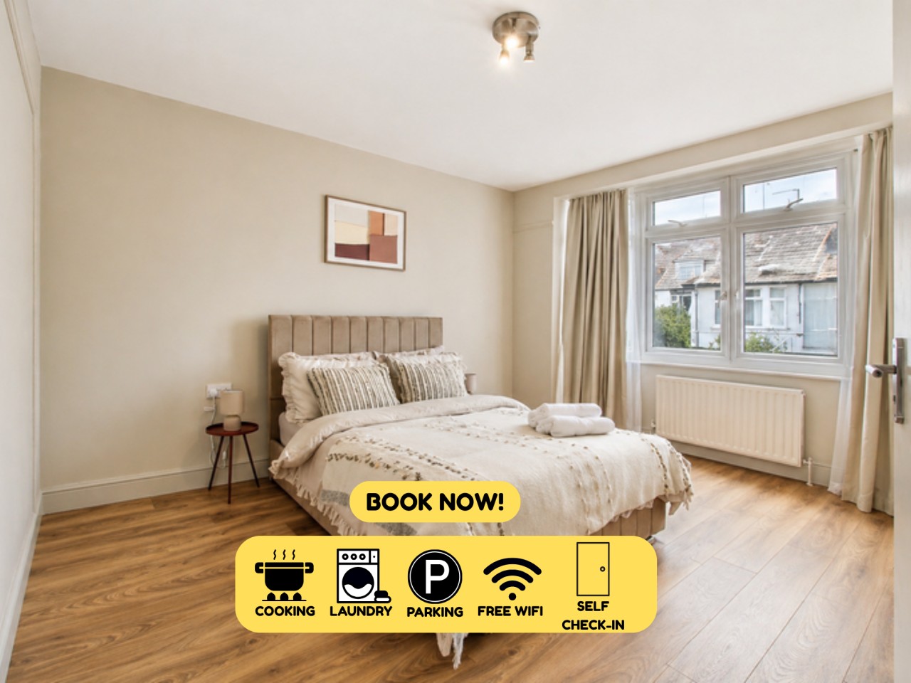 Wembley Garden Retreat |4BR|Sleeps 7|Near Station serviced apartment - UK - VivreStays