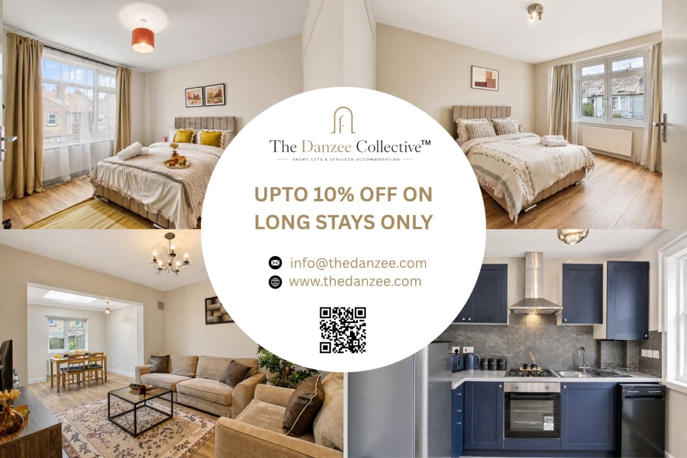 Wembley Garden Retreat |4BR|Sleeps 7|Near Station serviced apartment - Greater London - VivreStays