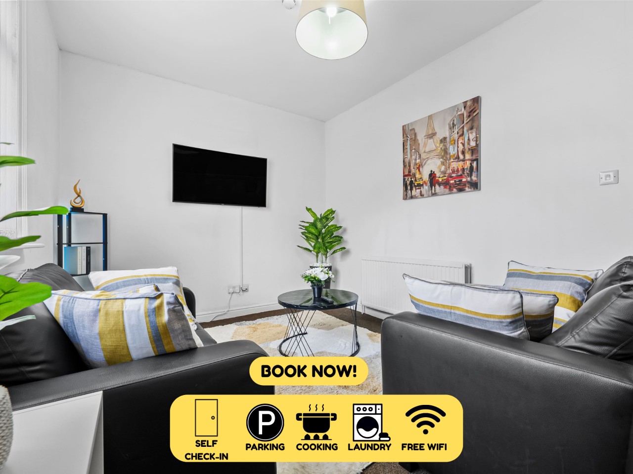 Large Modern Leeds Stay w/8 Private Ensuite Studio serviced apartment - UK - VivreStays