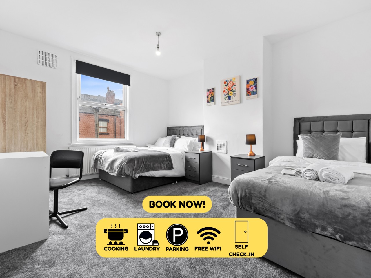 Spacious Leeds Home | Sleeps 6 | Free Parking - Leeds
