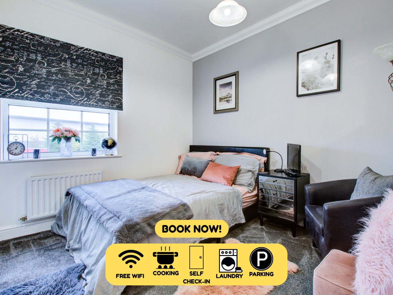 Waltham Abbey Haven 2 Bed 2 Bath Flat FREE Parking serviced apartment - UK - VivreStays