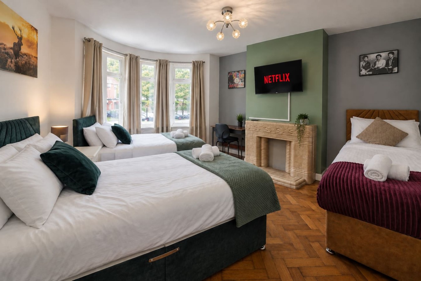 Spacious 4BR | Sleeps 10 | Free Parking in 236 Albany Rd, Cardiff CF24 3RZ, UK - Property image 8 - VivreStays