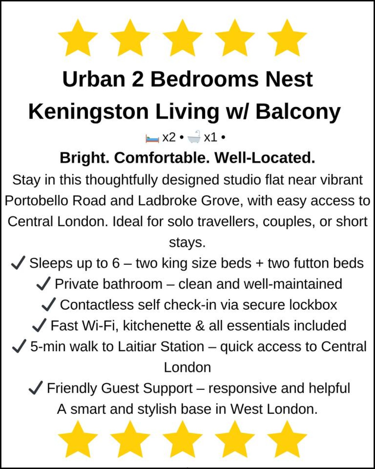 Luxury 2 Bed w/Balcony View, 4 Min Walk to Station in 10 Bard Road Flat 11 - Property image 18 - VivreStays
