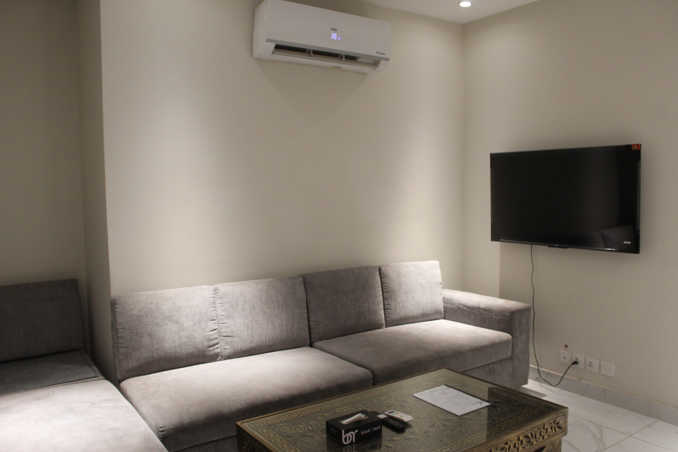 Studio Apt | Living Area | Balcony | The Opus