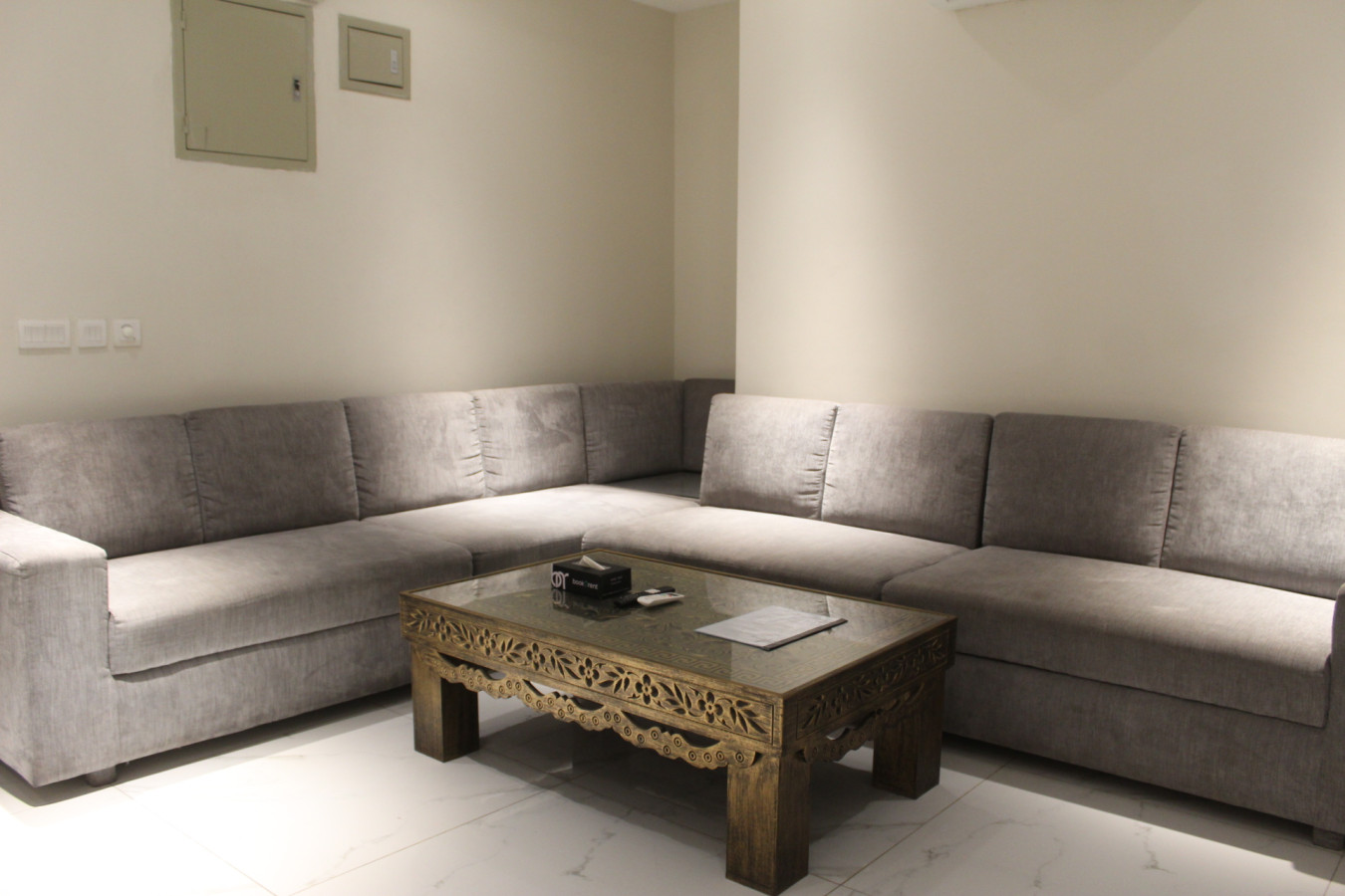 Studio Apt | Living Area | Balcony | The Opus