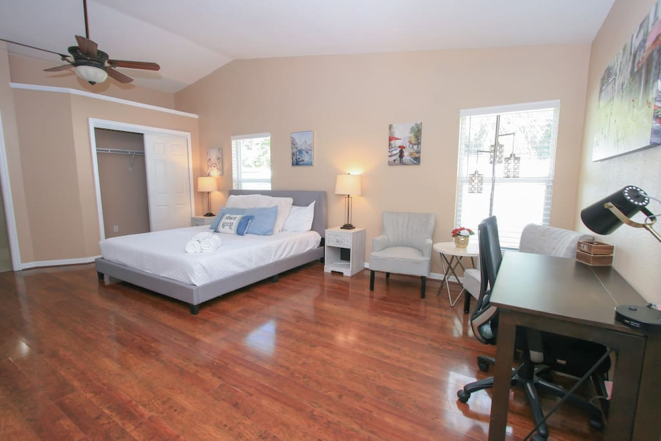 Master Bedroom King Size bed