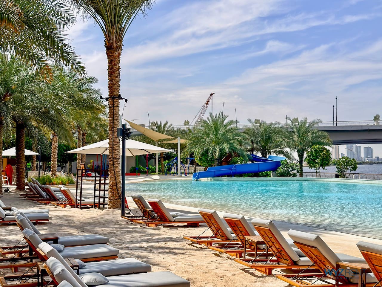 Beach-style pools, all year – WYZ Rent holiday home, Lagoon living