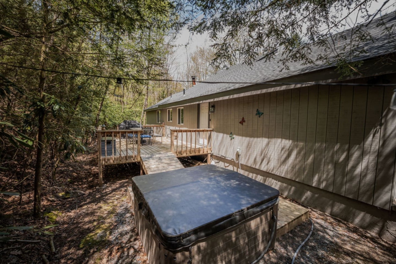 Pocono Chalet Home Mountain Lake Side/HotTub/Games