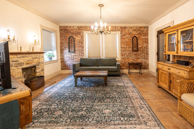 The Teak Follow, Beautiful Brick Enclosed Space