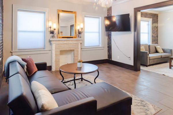 The Dark Heart - Sleek, 1920's Brick Enclosed Apt.
