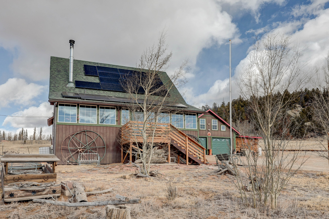 Spacious Rustic Mountain Lodge Near Fairplay for 8