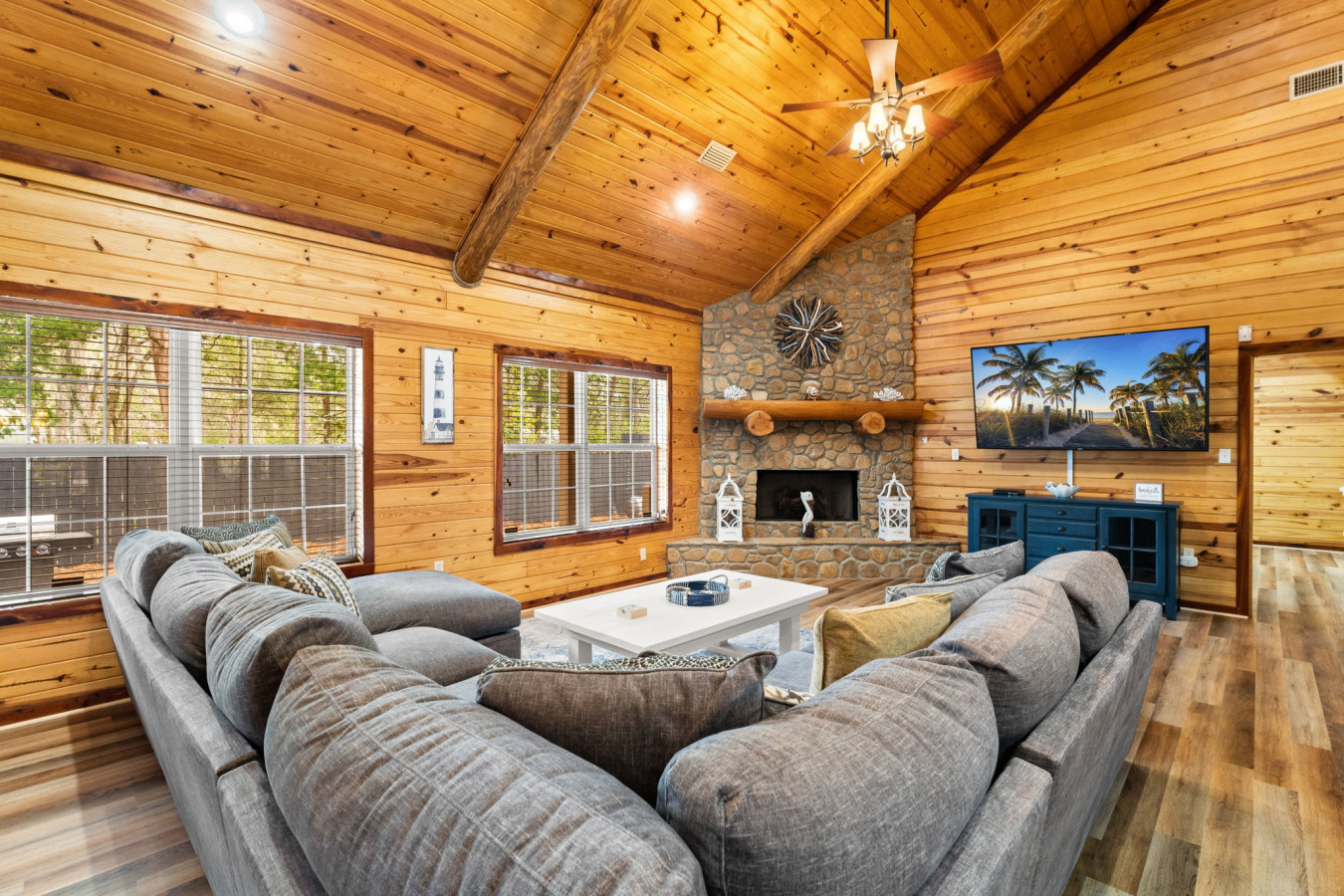 NEW! The Salt Haus Cabin|Boat Parking|Pool|Volleyball|Fire Pit - Photo 4