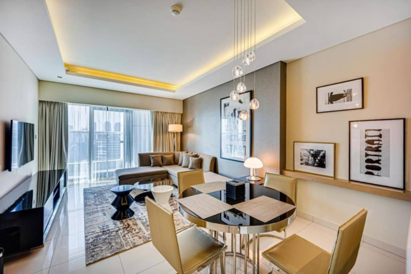 Elegant one bedroom with Burj Khalifa view image 4