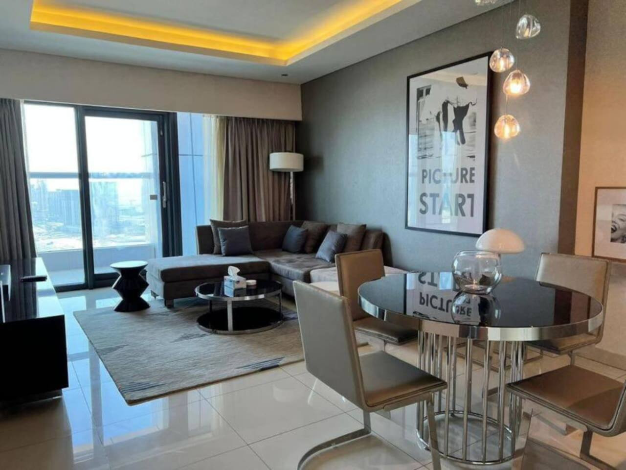 Elegant one bedroom with Burj Khalifa view image 8