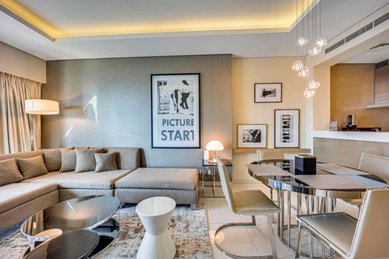 Elegant one bedroom with Burj Khalifa view image 2