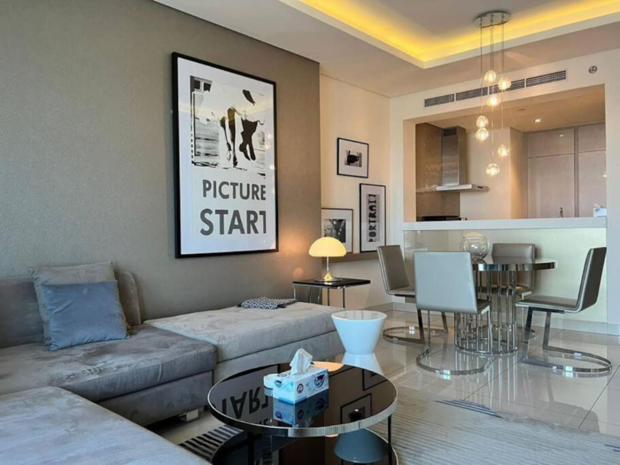 Elegant one bedroom with Burj Khalifa view image 7