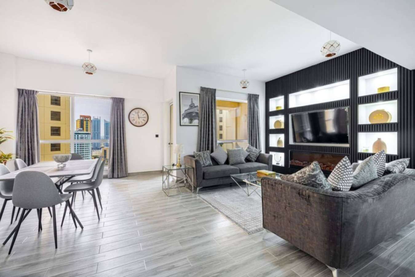Upgraded 3BR with Jacuzzi at JBR image 7