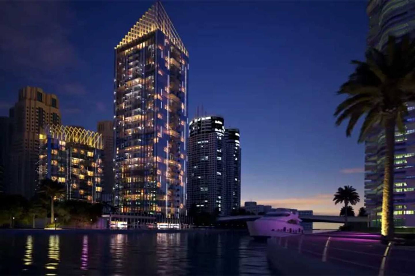 Stylish 1BR in Sparkle Towers Dubai Marina Escape image 14