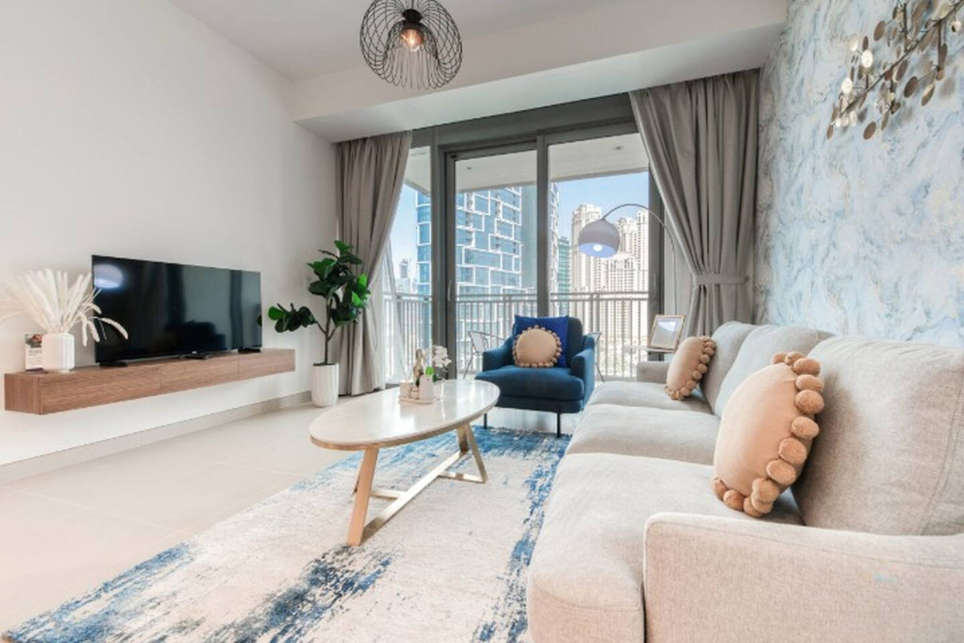 Luxury Sea View 1BR in JBR | Bluewaters Access image 11