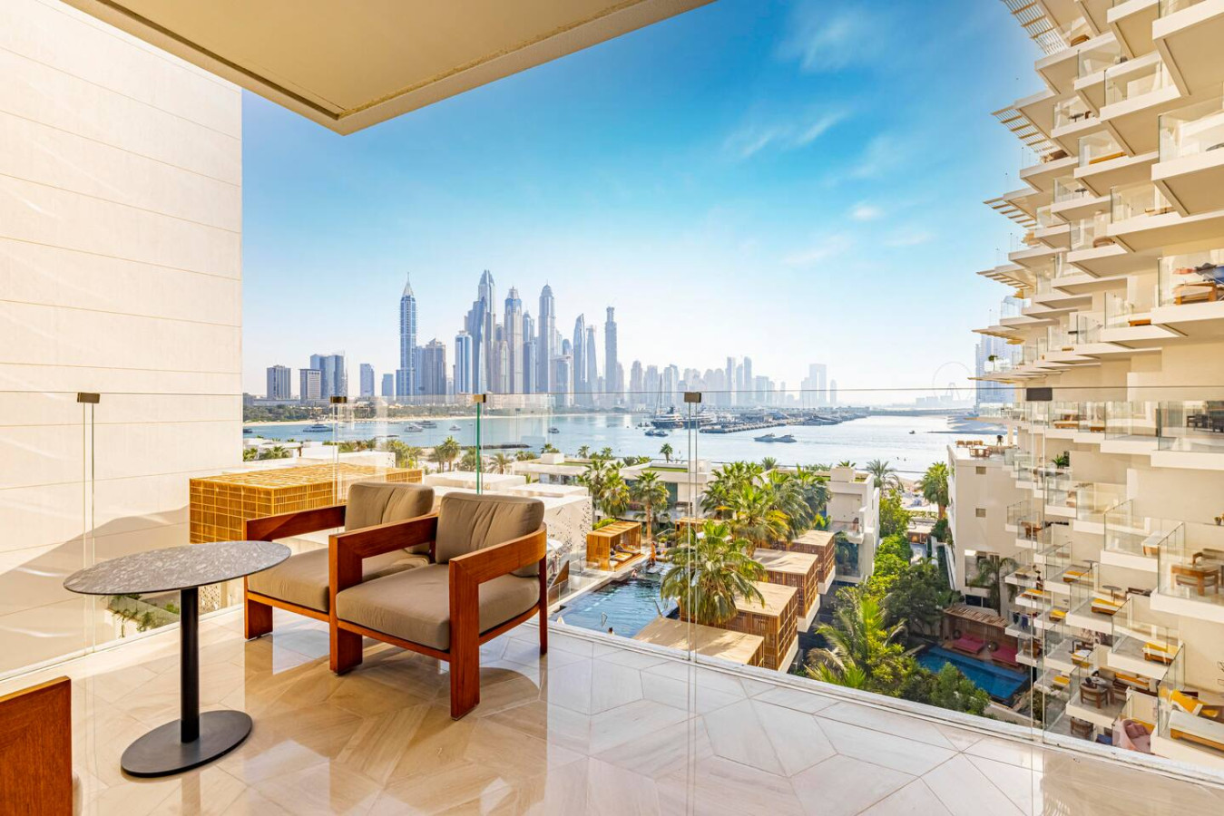 Elegant 2BR at FIVE Palm | Sea View & Pool Access image 22