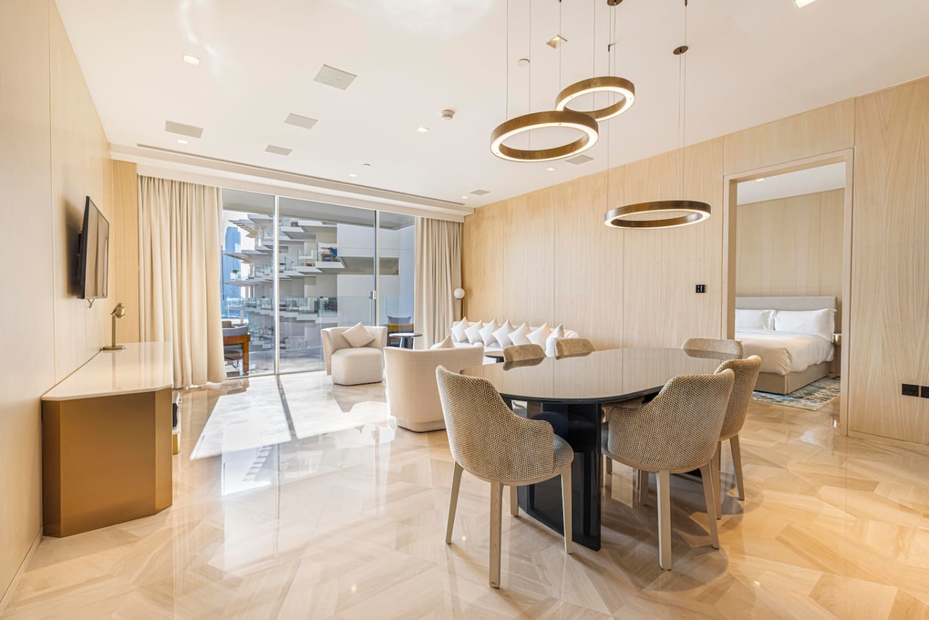 Elegant 2BR at FIVE Palm | Sea View & Pool Access image 2