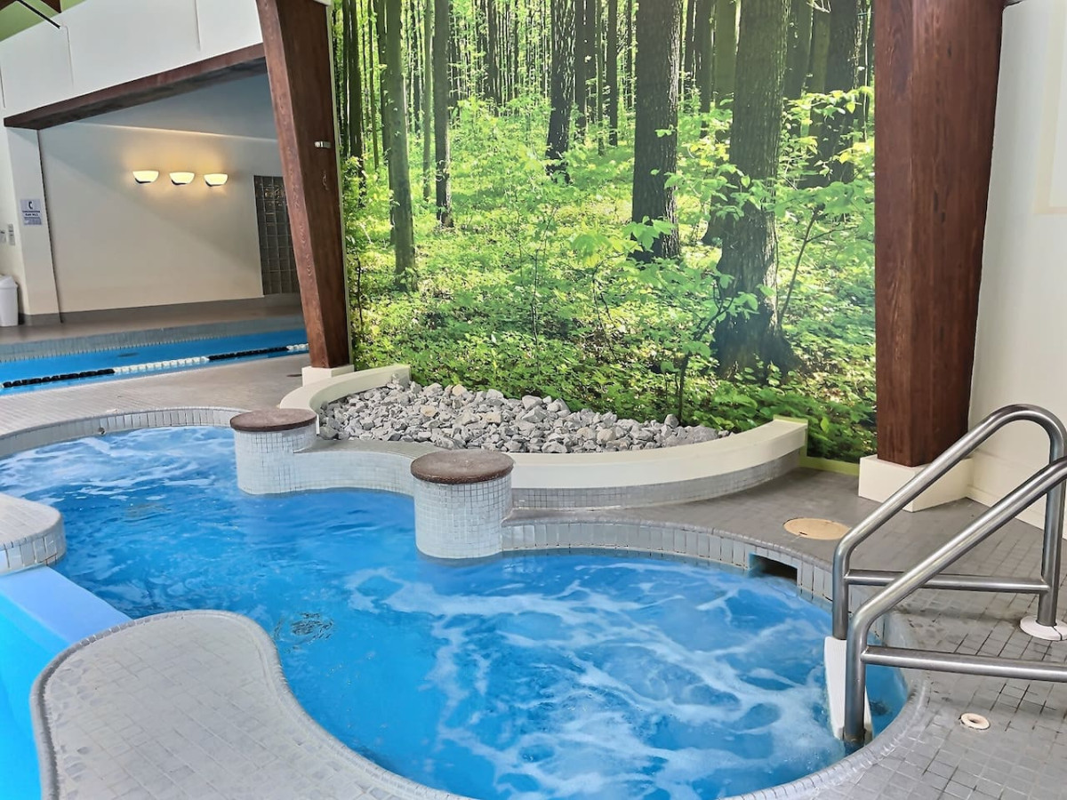 Shared Amenity at Spa at the Woods building, hours vary depending on the day and time of year.