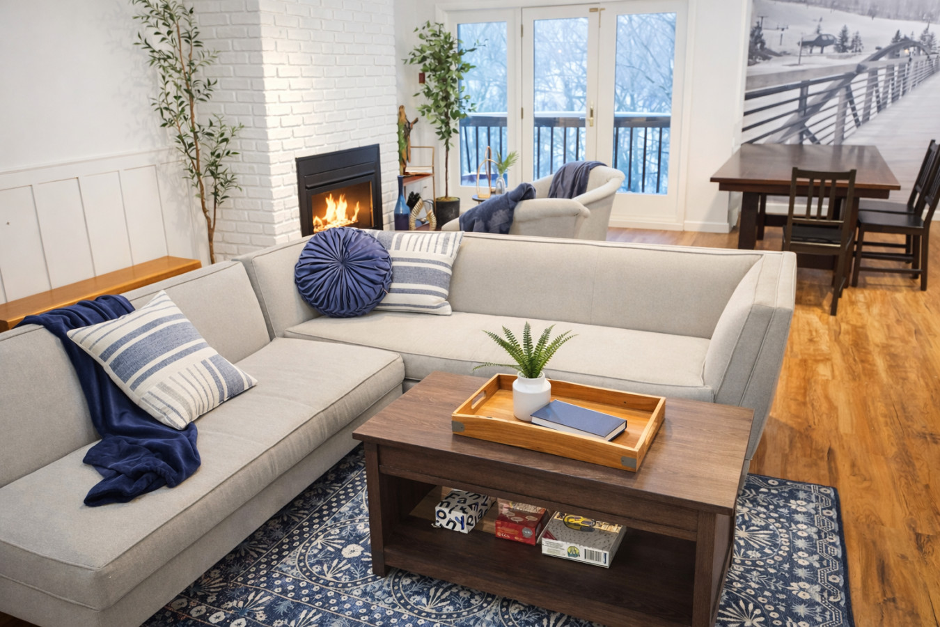 BearQuad- AC, Pool, Tennis, Close to Resort/Biking