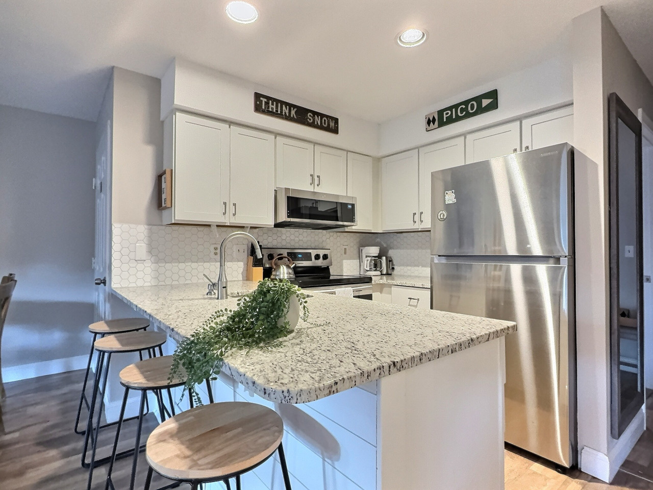 Prepare delicious meals in our fully updated kitchen