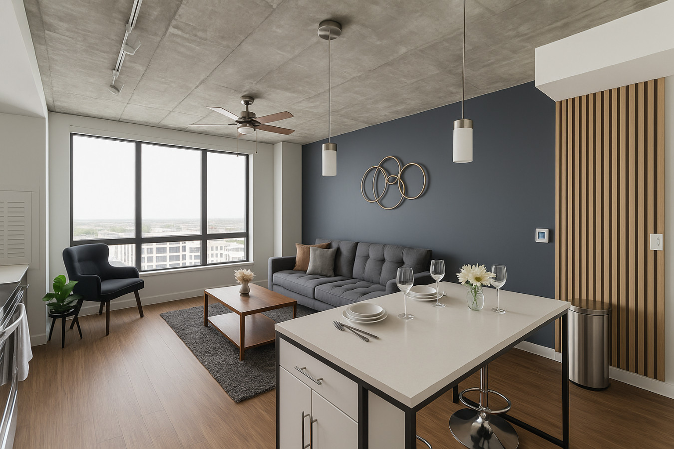 Rooftop Pool And Sky Lounge - Stylish Urban Haven - Birmingham, AL
