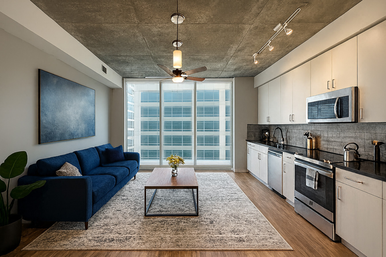 Chic Condo With Skyline Views And Seasonal Pool - Stylish Urban Retreat - Birmingham, AL