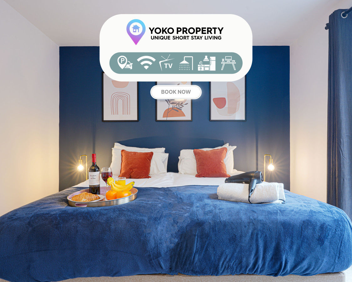 Cosy Flat • City Centre • Free Parking • Balcony - Milton Keynes