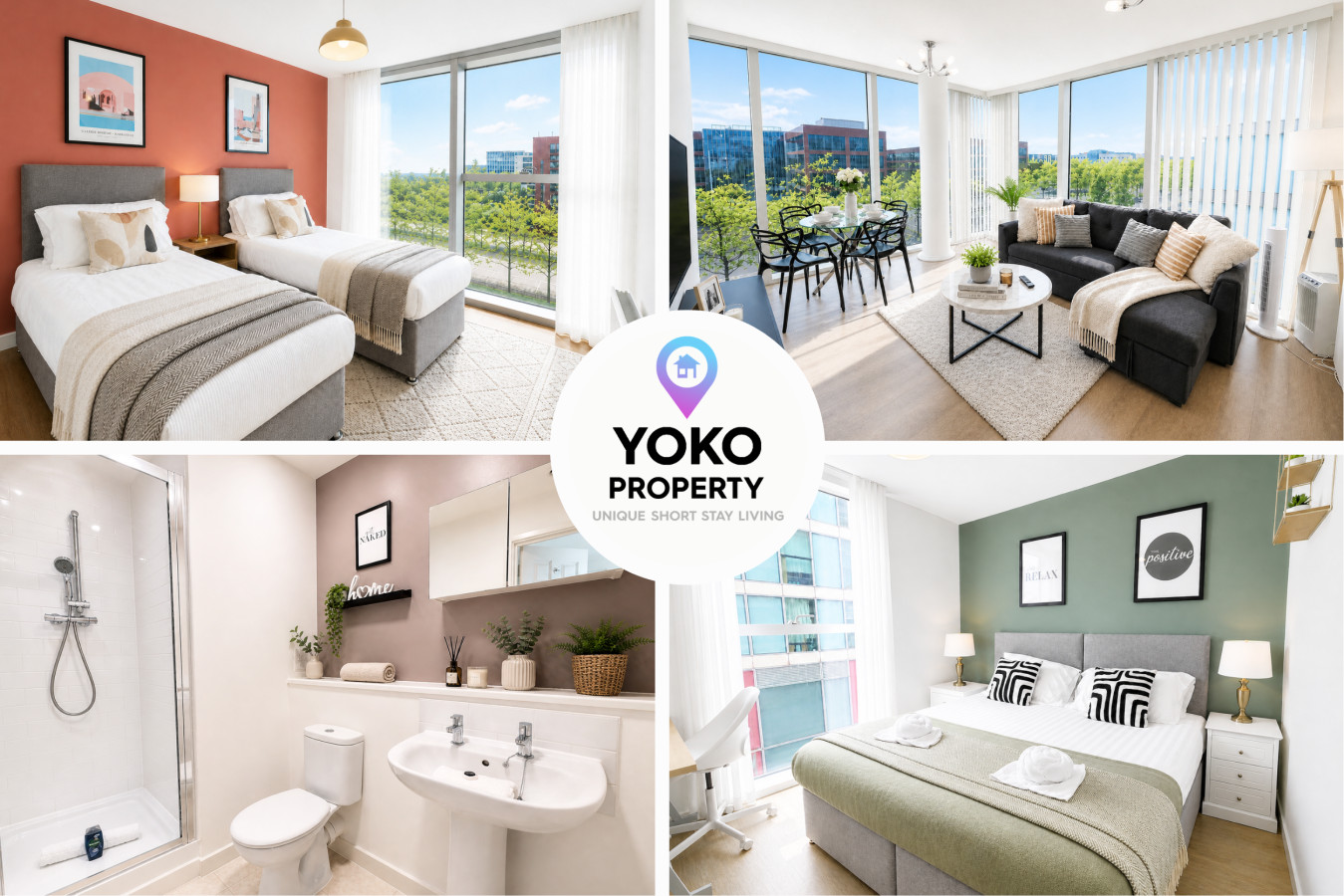 The Hub Apartment • City Centre • Free Parking • Fast WiFi • Self-Check-In serviced apartment - Milton Keynes - VivreStays