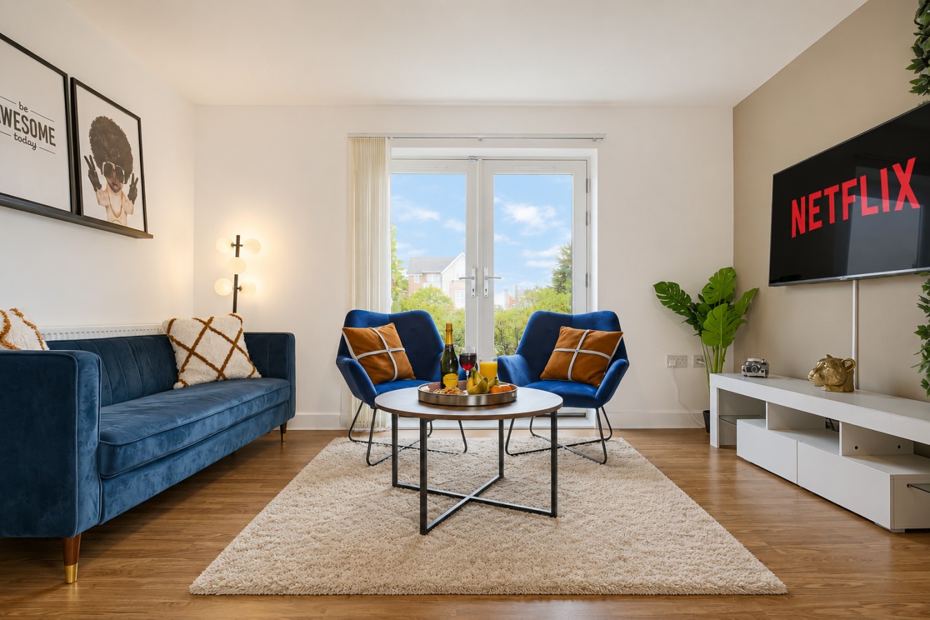 Stylish 2 Bedroom Flat • Free Parking • Balcony • Sky TV • Fast WiFi in Flat 50, Wenford - Property image 8 - VivreStays