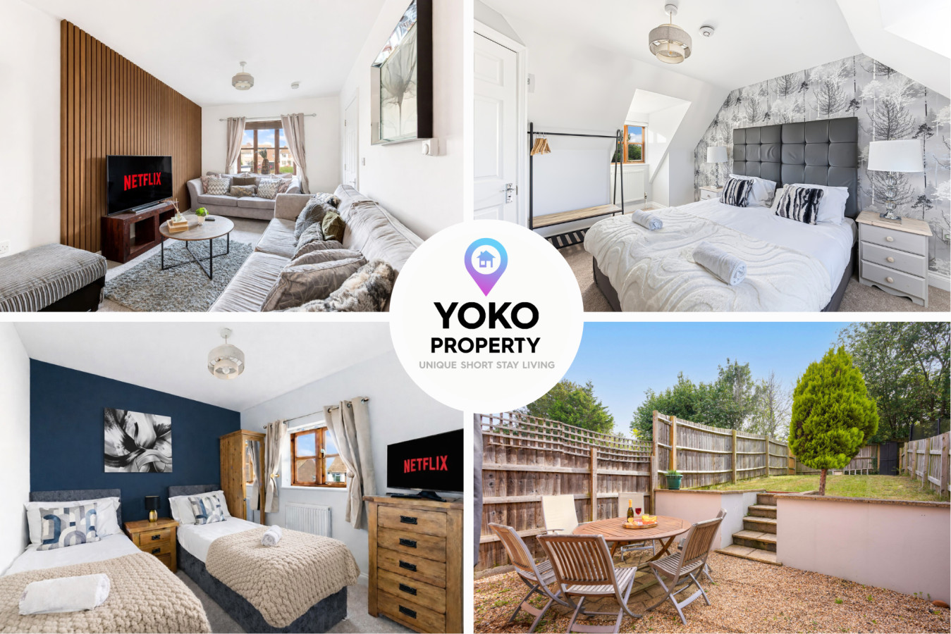 Loughton House • Prime Location • Driveway Parking • Smart TVs • Super-Fast WiFi • Garden serviced apartment - Milton Keynes - VivreStays