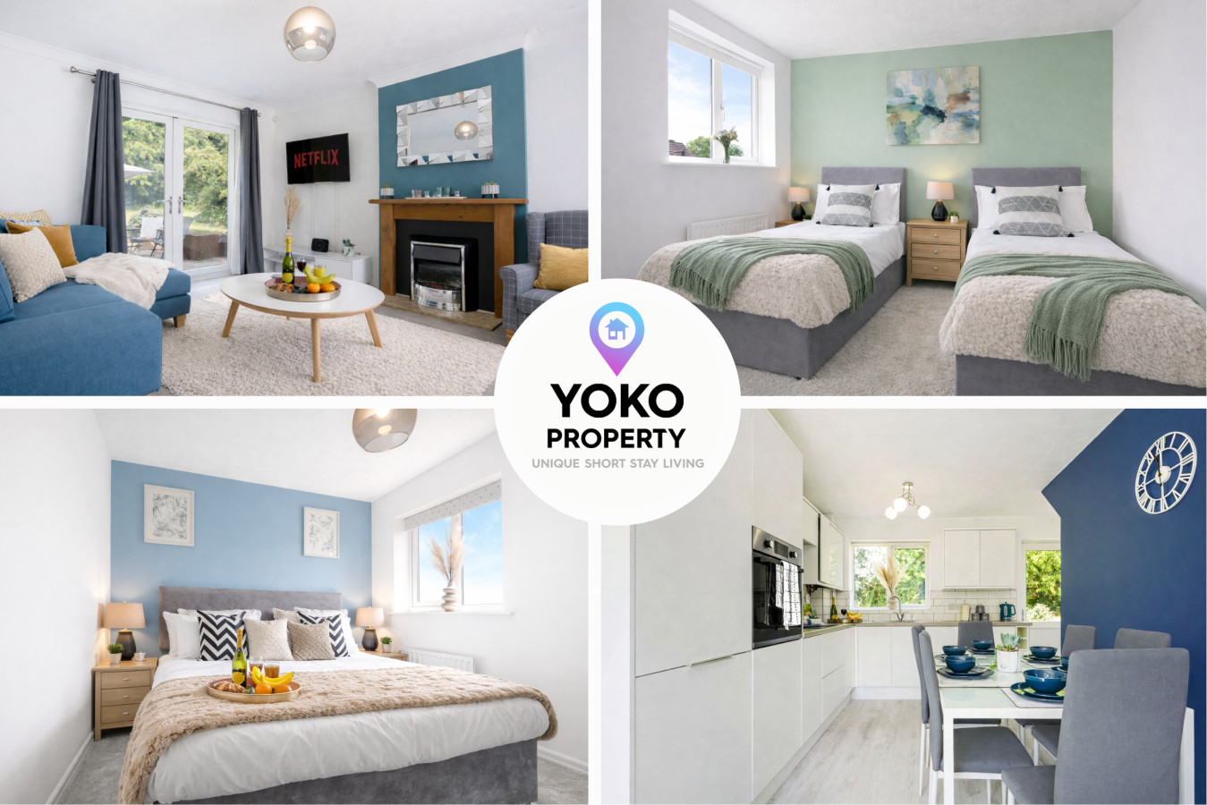 Detached House • Driveway Parking • Fast WiFi • Smart TV • Self-Check-In serviced apartment - Milton Keynes - VivreStays