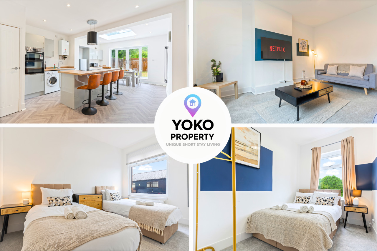 Stylish House • Free Parking •, Fast Wifi • SmartTV serviced apartment - Wigan - VivreStays