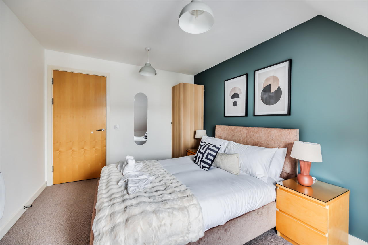 Executive Apartment in City Centre • Fast Wifi • Smart TV • Access to Communal Gym and Terrace in Delta House, St Andrews Street, Northampton, NN1 2HA - Property image 4 - VivreStays