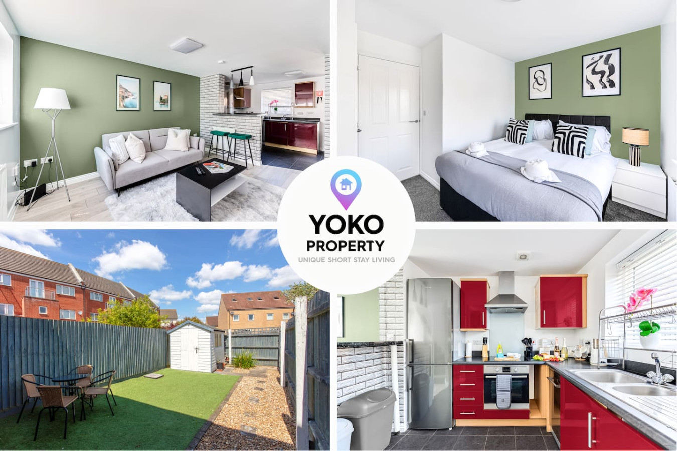 Stylish House • Driveway Parking • Self-Check-In • Fast WiFi • Smart TV serviced apartment - Milton Keynes - VivreStays