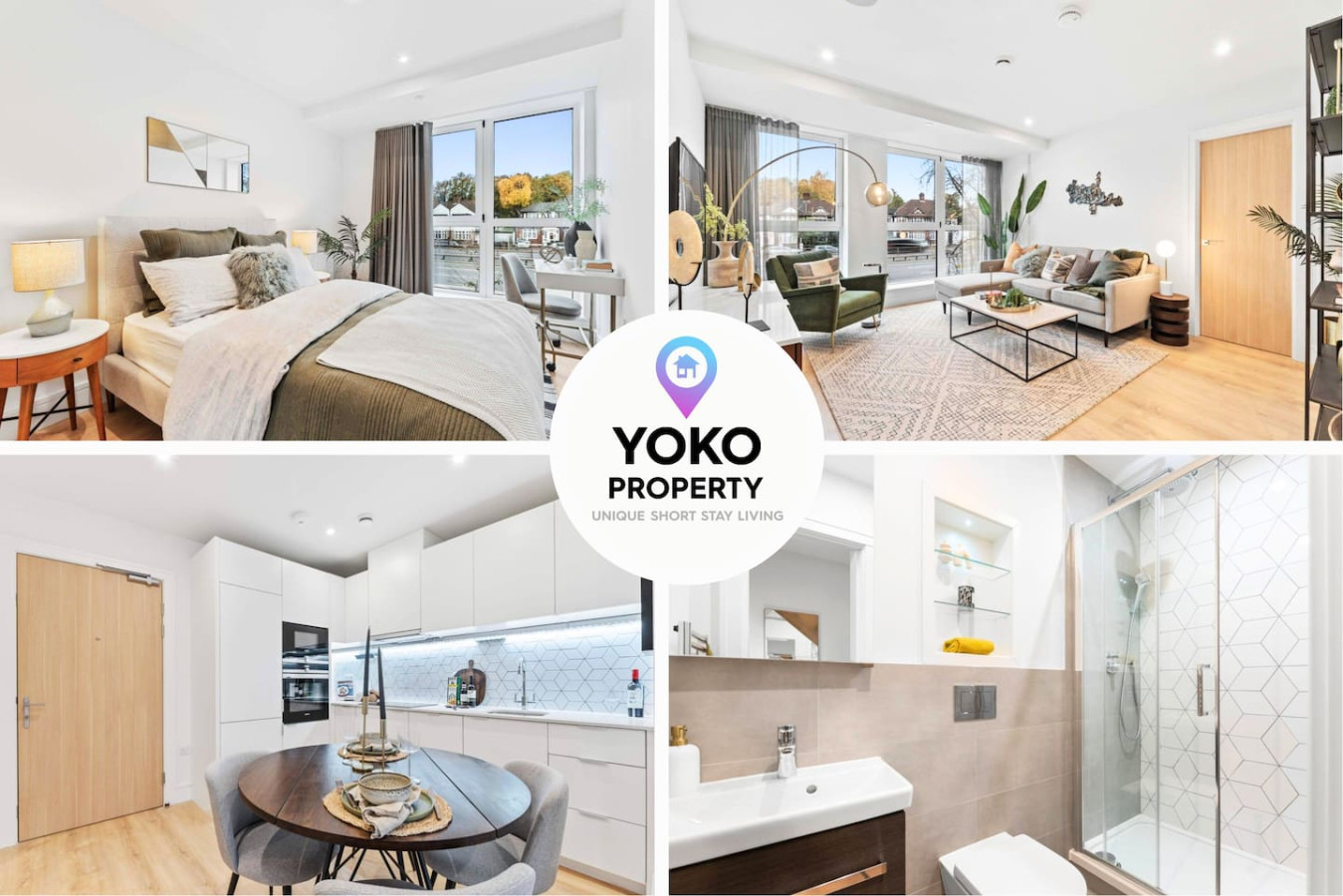 Luxury Apartment • Excellent Location • Free Secure Parking • Fast WiFi • Access to Residents-Only Gym, Games Room, Cinema Room and Co-Working Space serviced apartment - UK - VivreStays