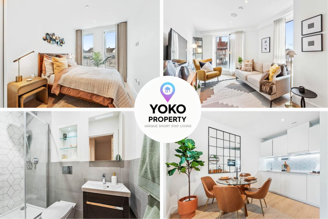 Beautiful Apartment • Excellent Location • Free Secure Parking • Fast WiFi • Access to Residents-Only Gym, Games Room, Cinema Room and Co-Working Space serviced apartment - UK - VivreStays