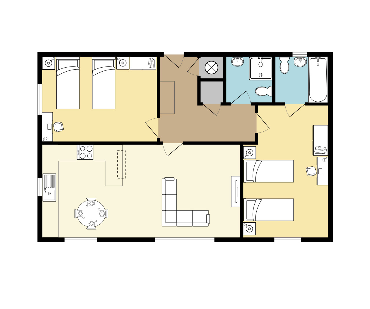 City Centre Flat • Free Parking • Sky TV • Fast Wifi • Self-Check-In in The Millhouse, Brook Street Flat 1 - Property image 23 - VivreStays