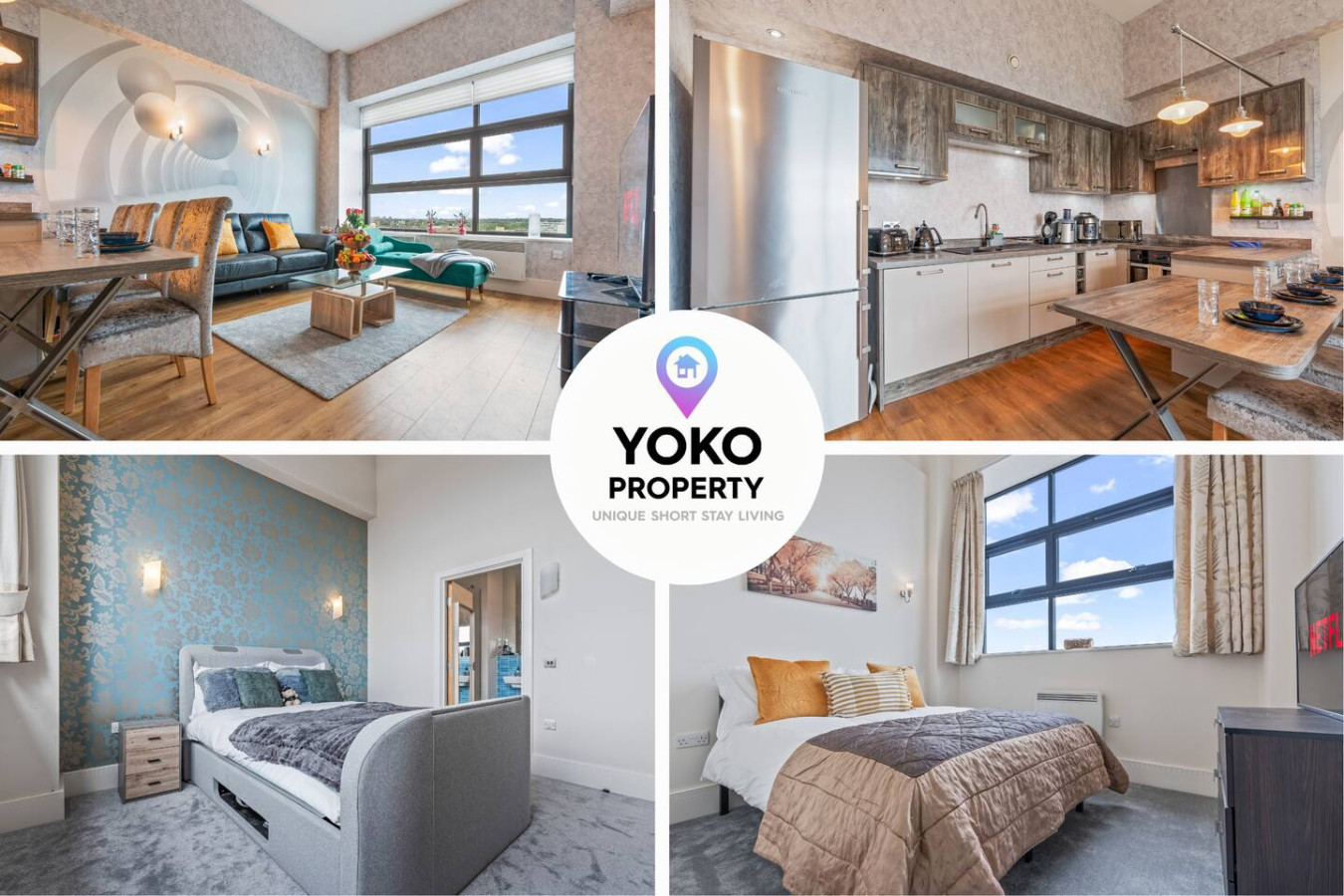 Stylish Flat • City Centre • Free Parking • Fast WiFi serviced apartment - UK - VivreStays