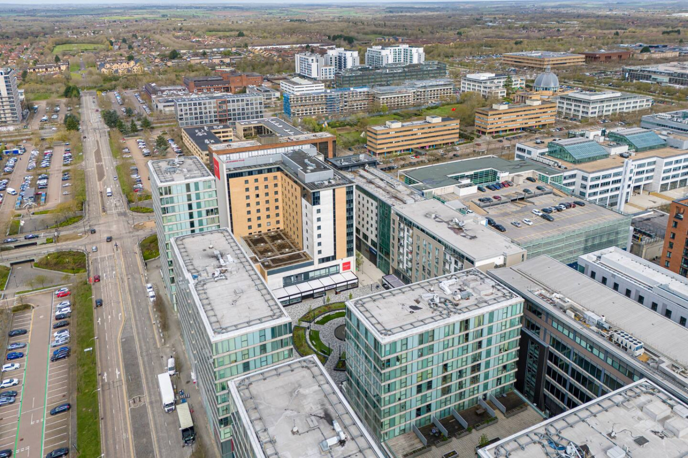 Modern City Centre Flat • Balcony • Free Parking • Fast WiFi • Self-Check-In in 50 Mortimer Square Flat 66 - Property image 25 - VivreStays