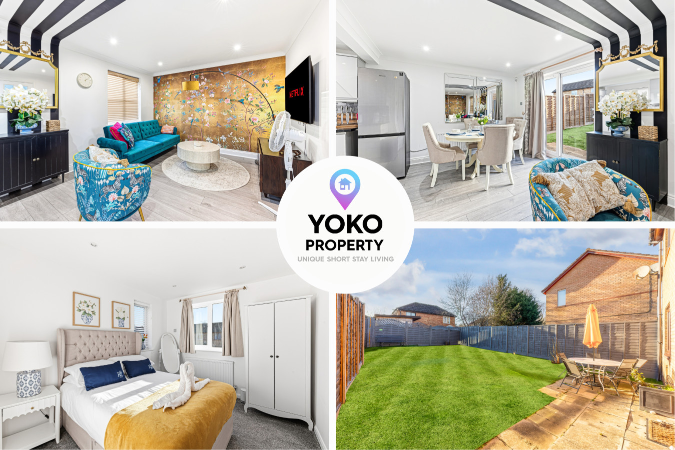 Keaton House • Detached • Driveway Parking • Spacious Garden • Fast WiFi serviced apartment - UK - VivreStays