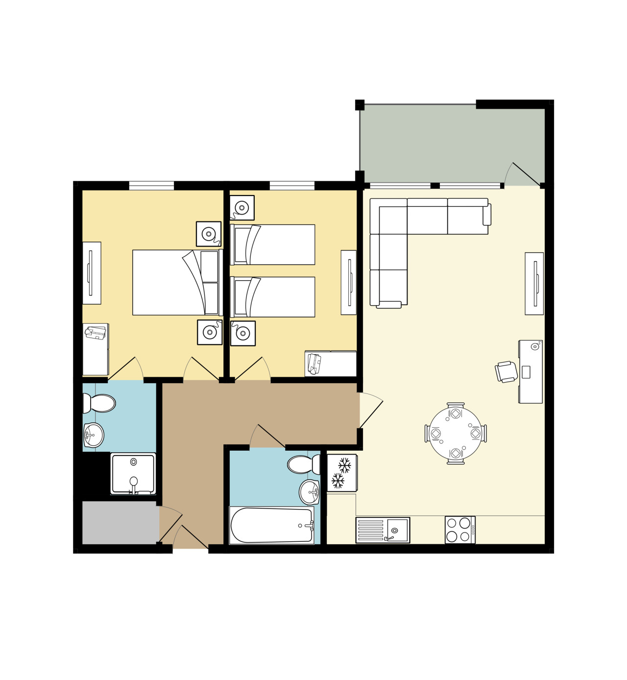 Amethyst Apartment @ The Vizion • City Centre • Secure Parking • Super-Fast WiFi • Yoko Property in Amethyst House, 602 South Fifth Street - Property image 21 - VivreStays