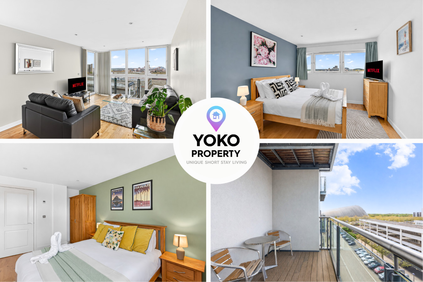 12th Street Apartment • City Centre • Balcony • Free Parking • Fast WiFi • Self-Check-In serviced apartment - UK - VivreStays