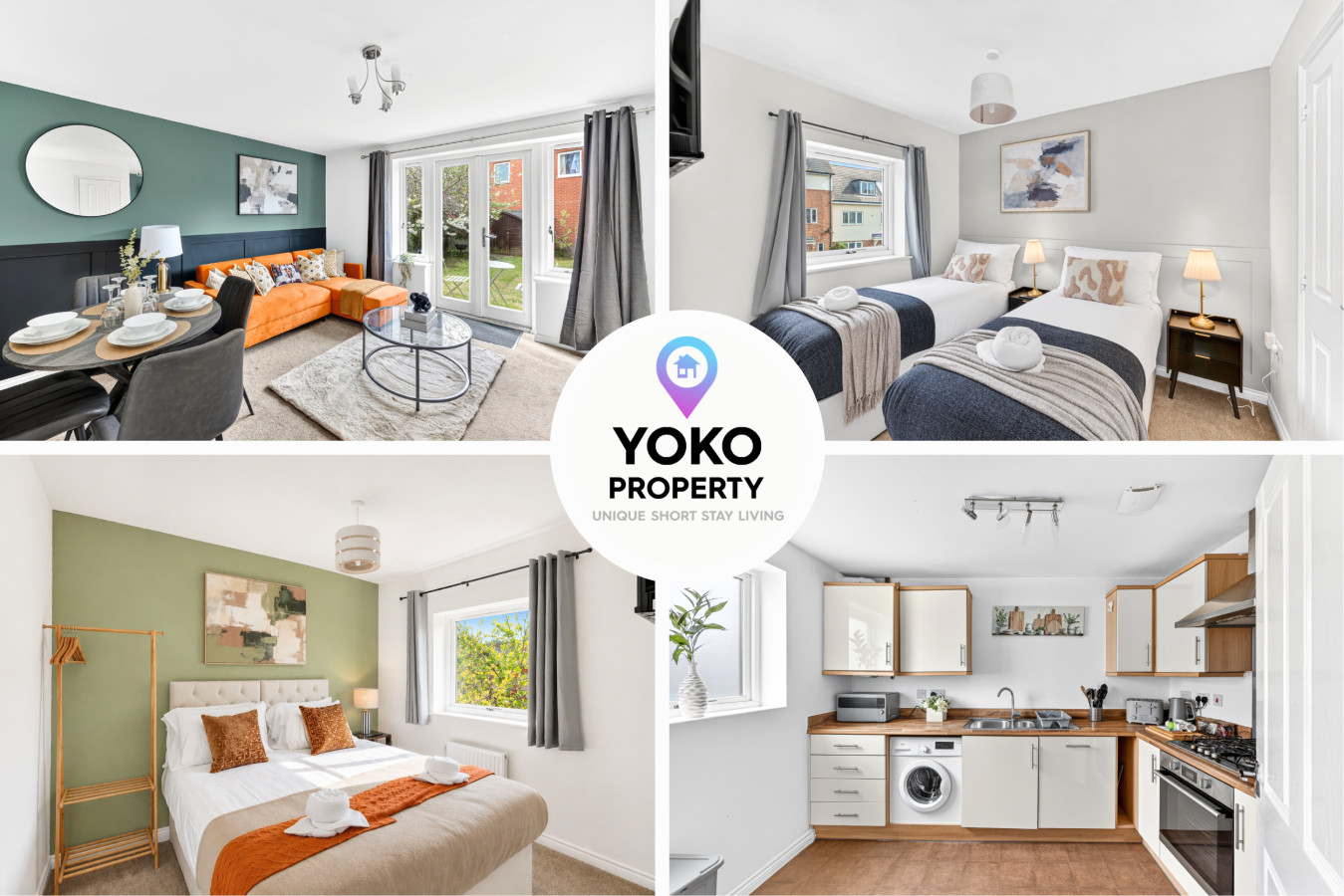 Stylish House • Excellent Location • Free Parking • Super-Fast WiFi • Smart TVs • Garden • Self-Check-In serviced apartment - UK - VivreStays