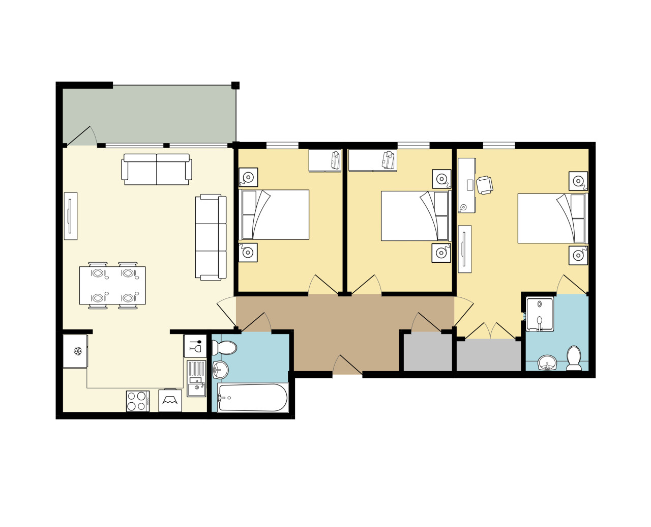 3-Bedroom Apartment @ The Vizion • Beautiful Views • Communal Garden • Free Parking in Garnet House, 11 Merrivale Mews 66 - Property image 21 - VivreStays