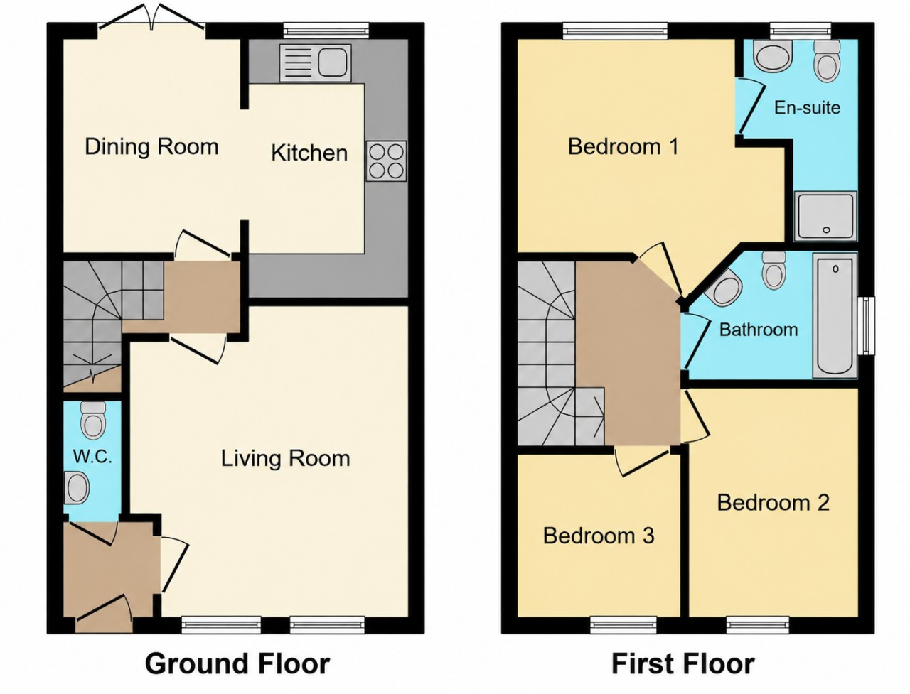 Robinson House • Sleeps 6 • Driveway Parking • Work Desk • Fast WiFi • Self-Check-In in 37 Robinson Way - Property image 26 - VivreStays