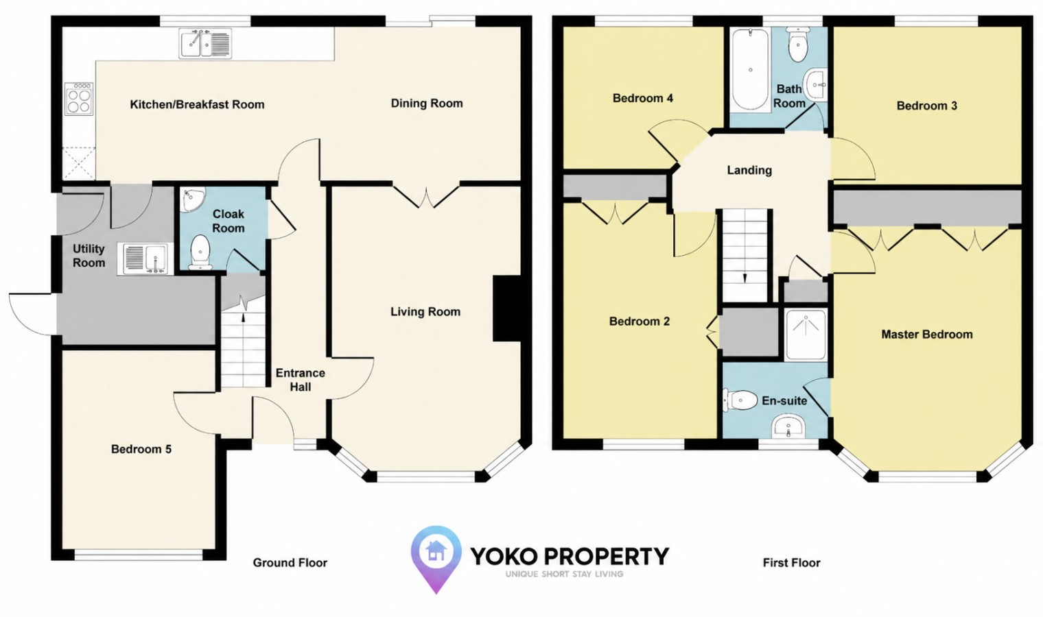 The Wiltshire • Detached 5BR House • Driveway Parking • Work Space • Smart TVs • Fast Wifi in 28 Wiltshire Way - Property image 38 - VivreStays